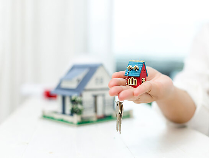tiny house with key